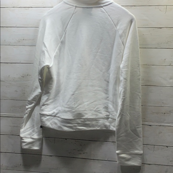 NWOT Puma ladies white half zip pullover size M - Picture 6 of 6